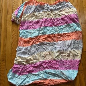 Colorful Striped Kimono